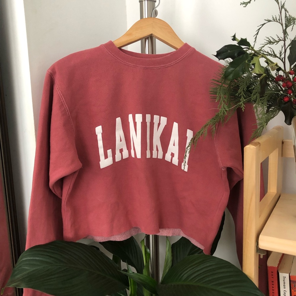 Brandy Melville Cropped Sweatshirt